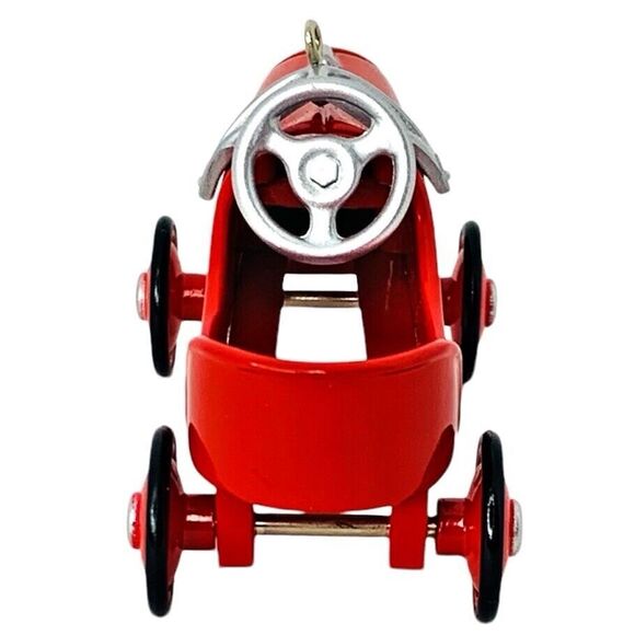 Hallmark Keepsake 1940 Garton Red Hot Roadster Ornament 2000 #2 Winner's Circle - Picture 5 of 11